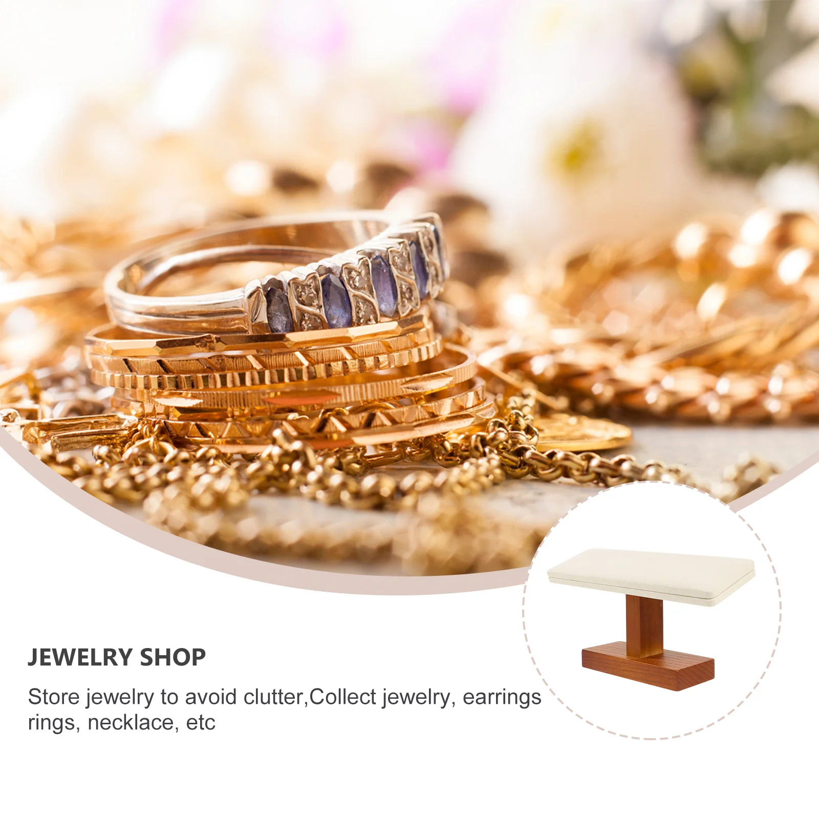 

1pc Jewelry Display Stand Small Size Organizer For Necklace Bracelet Watch Bangle Storage Display Rack Jewelry Holder