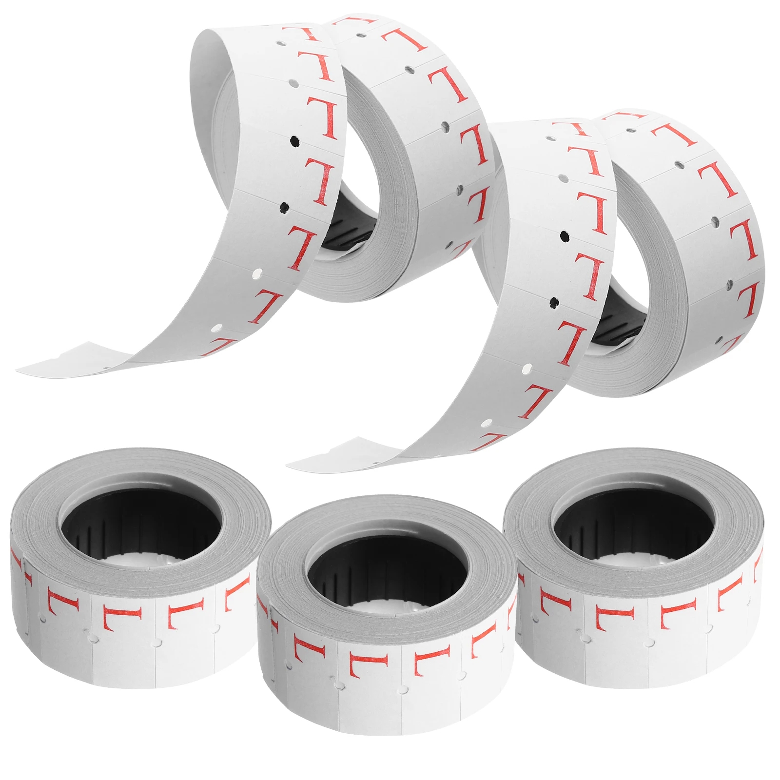 

10 Rolls Tag Code Printing Paper Baby Apparel Size Clothing Label Stickers Labels