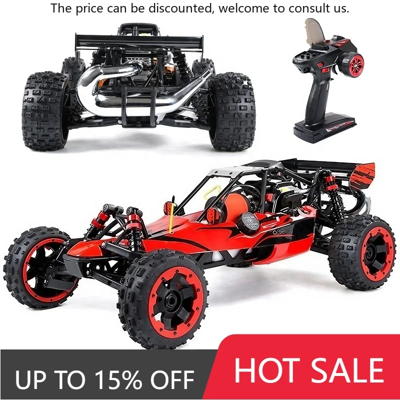 

Rovan 1/5 Gas Buggy Petrol Truck Baja 2.4G 4X4 29cc Nitro Fuel Radio Control Truggy 2 Stroke Engine RTR RC Car