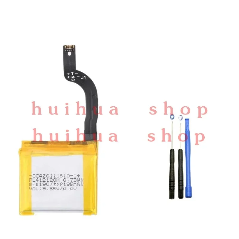 PL 412120 H 195mAh Replacement Battery For Huami Amazfit GTR 42MM PL 412120 412120   Smart Watch Battery z