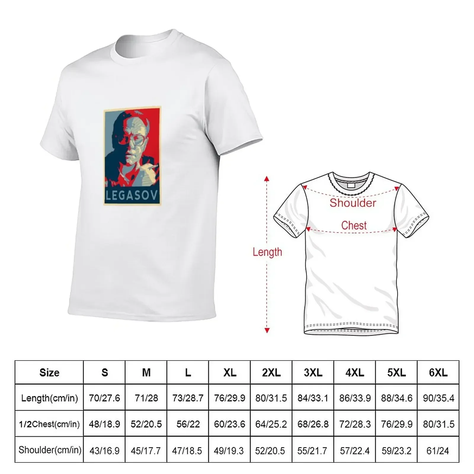 Valery Legasov Hope Poster - Chernobyl T-Shirt kawaii clothes summer top quick-drying mens graphic t-shirts hip hop