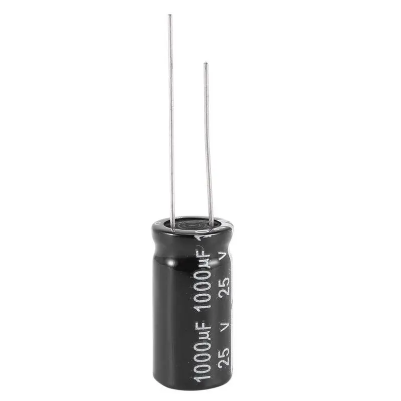 ABJN-50 X 25V 1000UF 105℃ Radial Electrolytic Capacitor 10X20mm