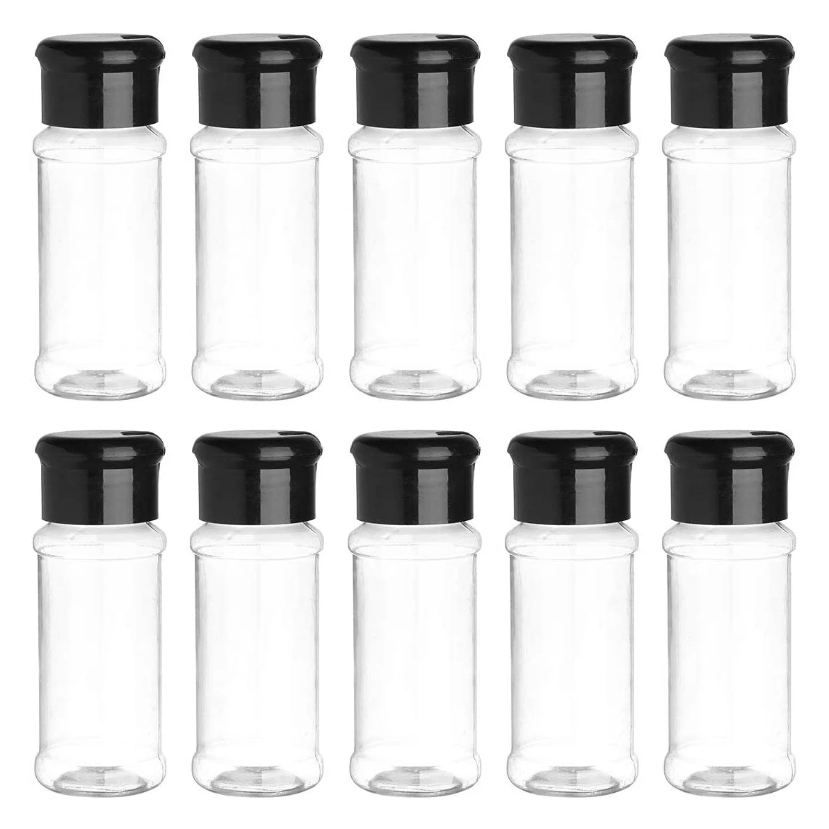 30Pcs Spice Jar Containers Salt Pepper Seasoning Jar Perfect with Sifter Lid Caps for Storing Spice Herbs and Powders