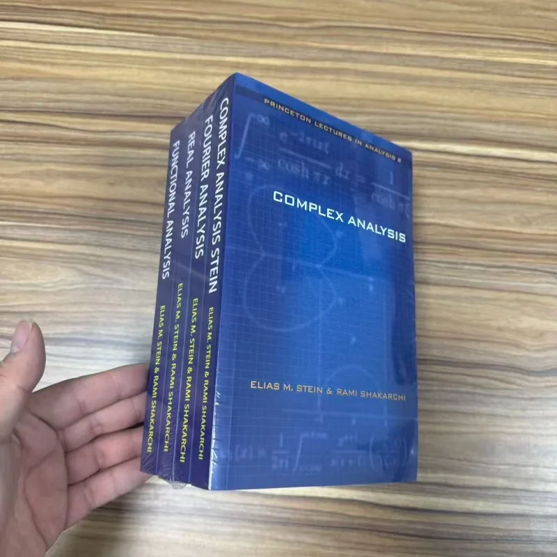 Complex Fourier Real Analysis 3 Volumes Set Princeton Lectures in Analysis Series Math Textbook Bundle  learning books
