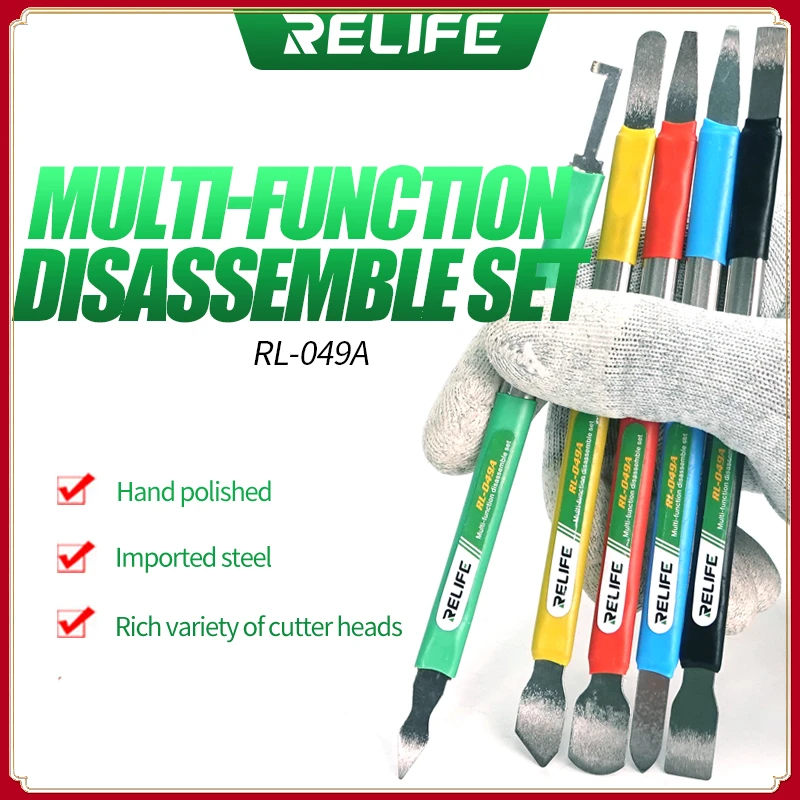 

Многофункциональный складной нож RELIFE для Iphone, Android, оловянный нож со стеклянной задней крышкой