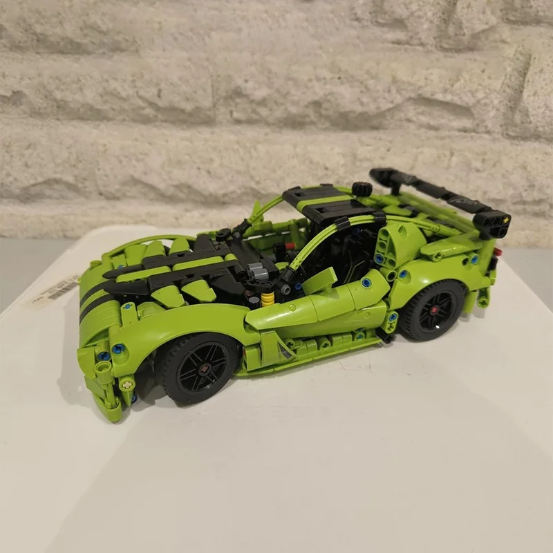 765 قطعة MOC فايبر النموذج الفني اللبنات العمارة تجميع DIY بها بنفسك فكرة الإبداعية لعبة الطوب الاطفال هدايا عيد الميلاد عيد الميلاد #4