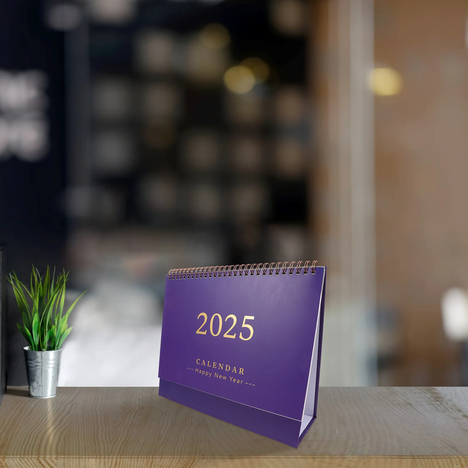

Desk Standing Flip Calendar 2025 Paper Simple Style Monthly Memo Calendar Desktop Organizer New Year Office Decoration