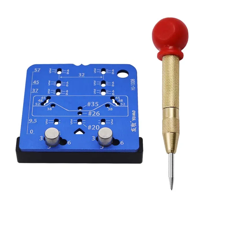 

Guide Hinge Drilling Jig Hidden Hole Opener For Positioning And Installation Of Furniture Door Hinges Woodworking Tools