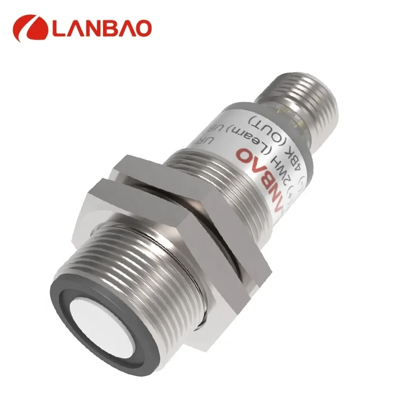 LANBAO 15-30VDC Analog Output 4-20mA Sensing Distance 20-150MM Ultrasonic Sensor