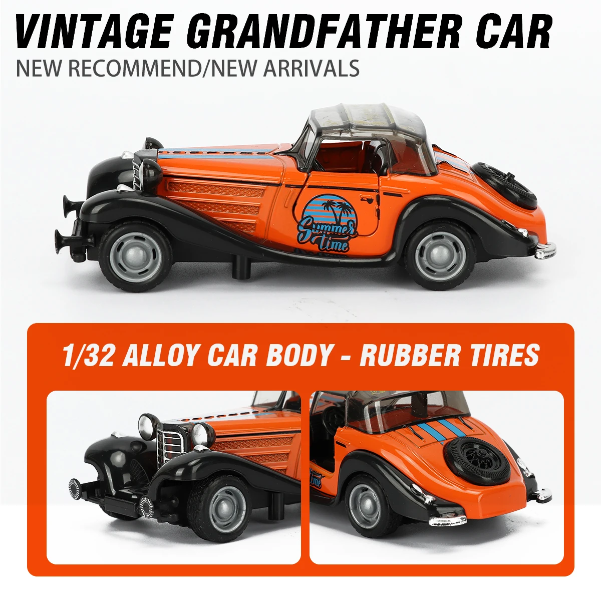 1:32 Vehicle Model Super Classic Pull Back Toy Car Educational Collection Door Open Car Model Gift Gift Car for Audi