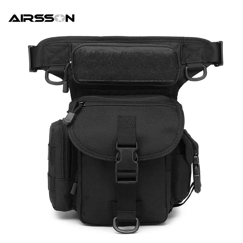 

Drop Leg Pouch Bag Hunting Waist Pack Thigh Bag Multi-Purpose Tools Bag Bike Cycling Riding Travel Outdoor Sports Fanny Pouch