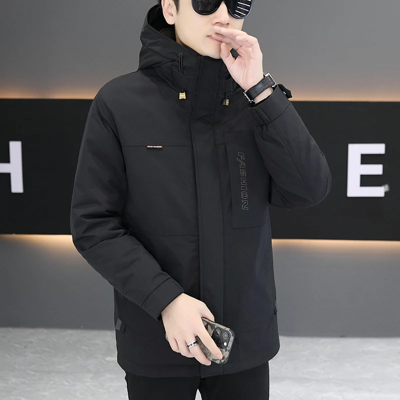 New style casual fashionable men's down jacket for the autumn and winter of 2026
