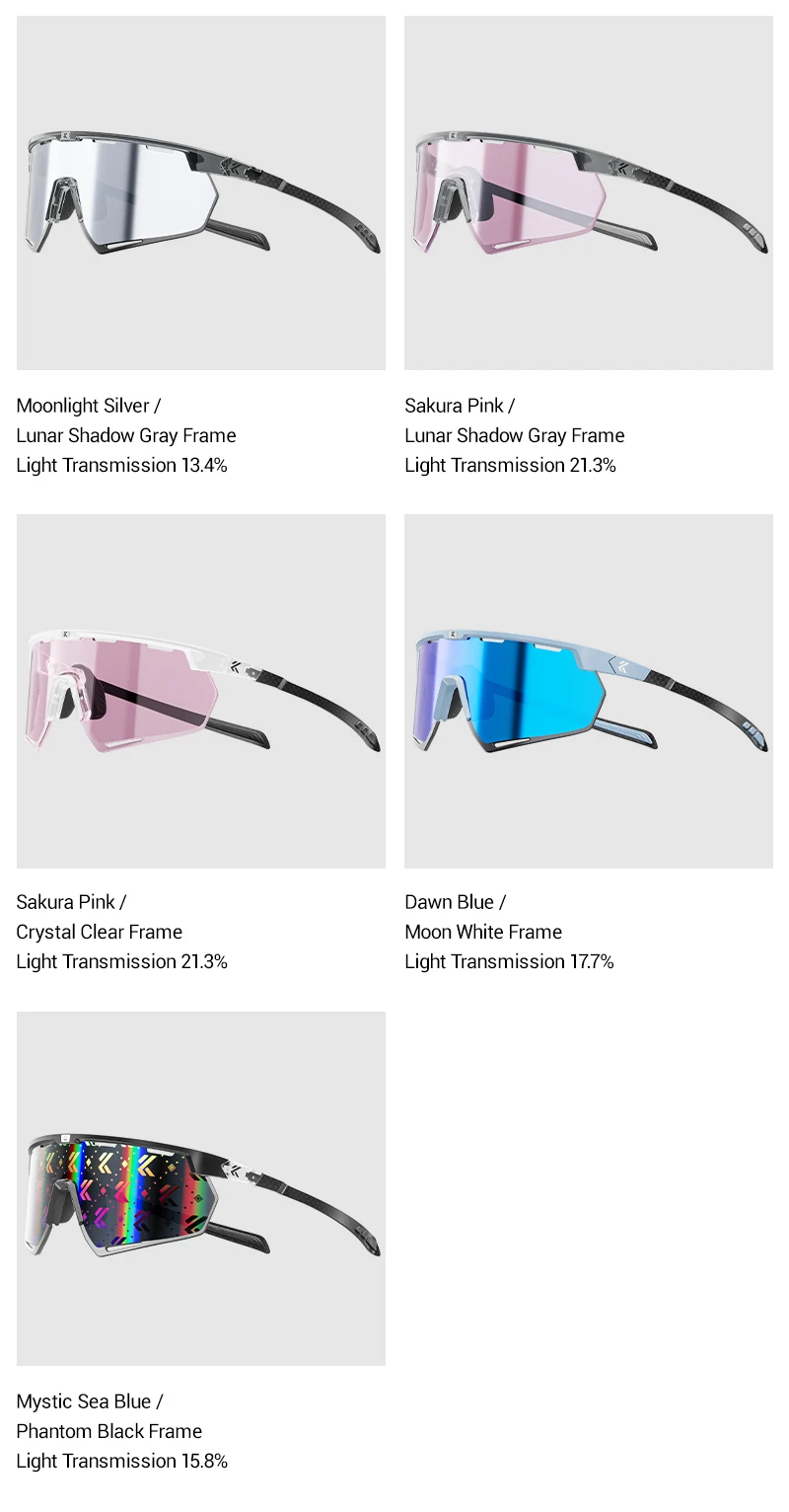 Kapvoe Fahrradbrille aus echtem Carbon, Sonnenbrille für Herren, leicht, photochrom, UV400, MTB, Fahrrad, Sportbrille – Detail 28