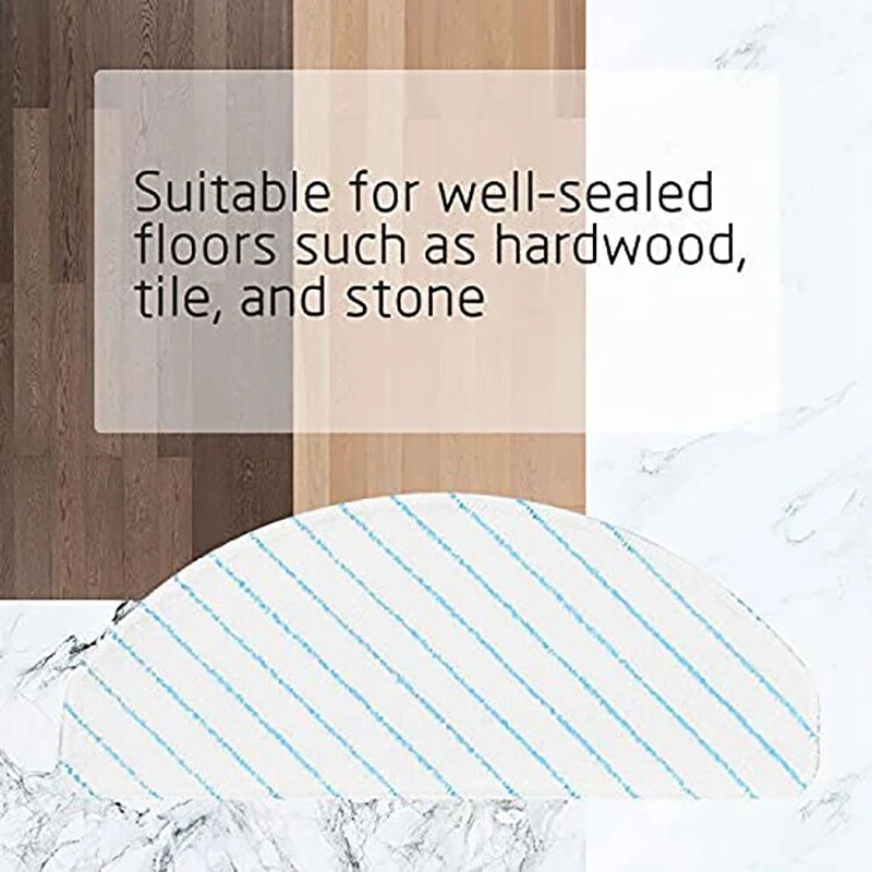 B99A-Replacement Mopping Pads For Ecovacs DEEBOT OZMO T9 Series T8 Series T8 AIVI T8 Max N8 Pro Plus Robot Vacuum