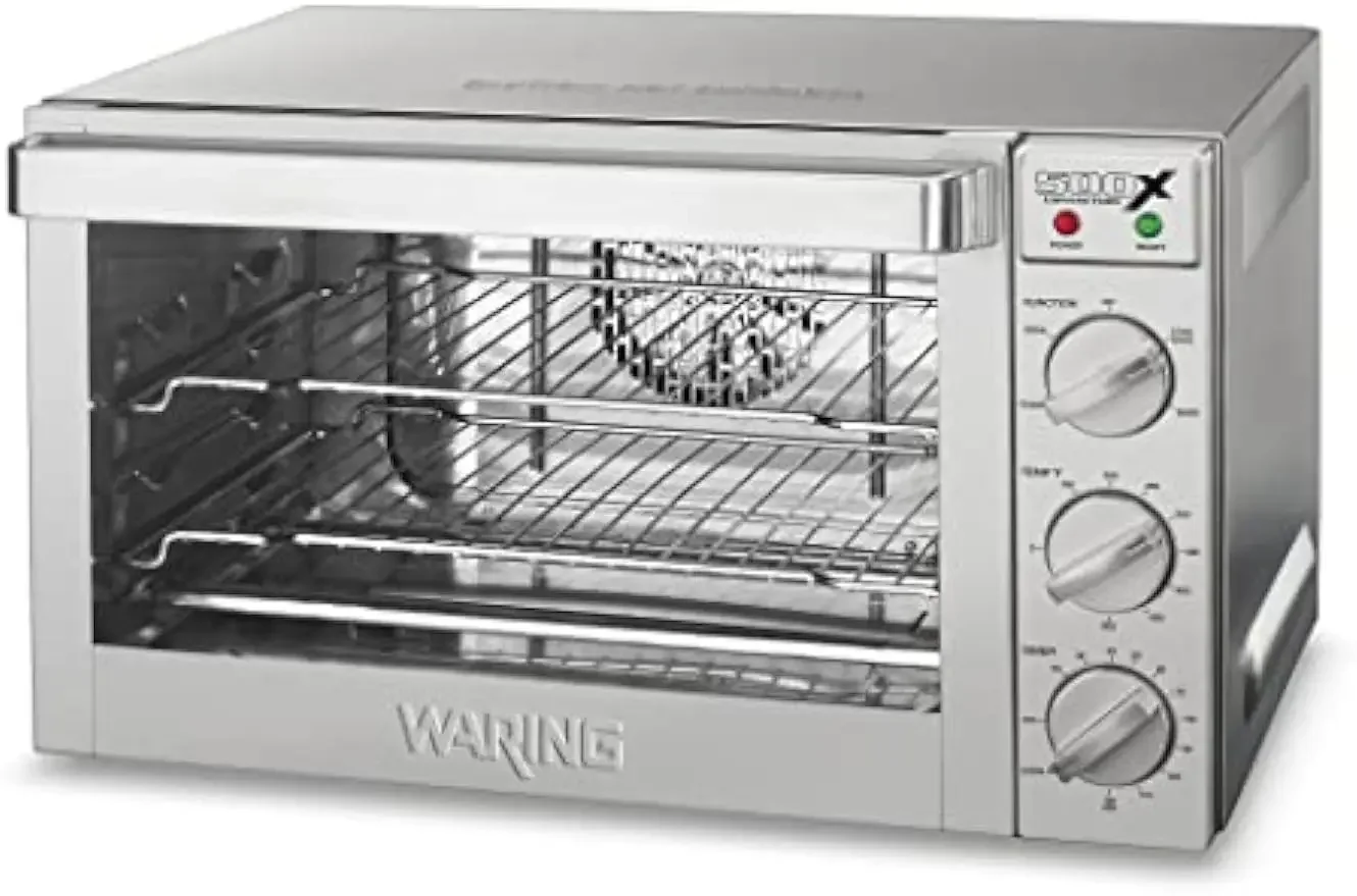 Waring Commercial WCO500X Half Size Pan Convection Oven, 120V, 5-15 Phase Plug