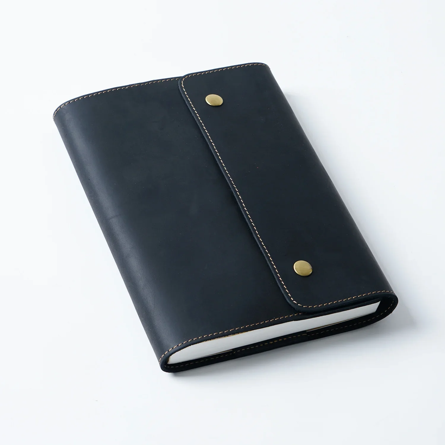 Genuine Leather Notebook Vintage Cowhide Notepad Creative Women/Men Sketchbook Diary Notebook New Book Protection with Inserts