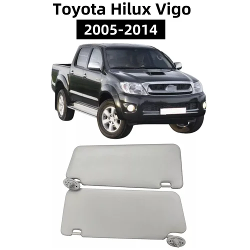 Visera solar del lado izquierdo del pasajero derecho para Toyota Hilux Vigo 2005 2006 2007 2008 2009 2010 2011 2012 2013 2014 74320-0k030