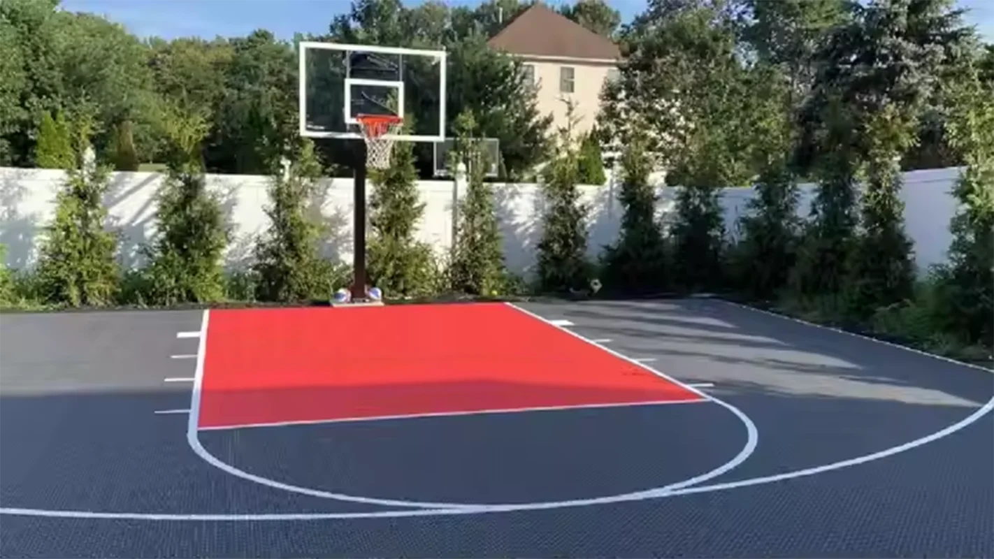 

Sports Flooring Tiles Outdoor Basketball Court Interlocking Floor Tiles