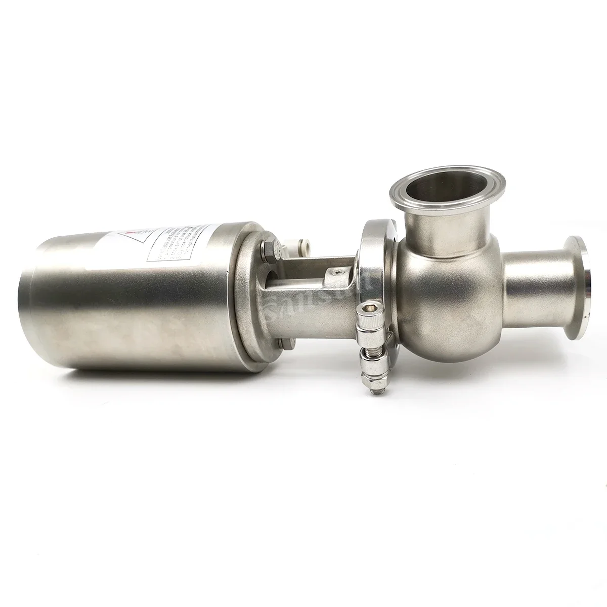 Hygienic Pneumatic Tri-clamp Single Seat Divert Valve L type