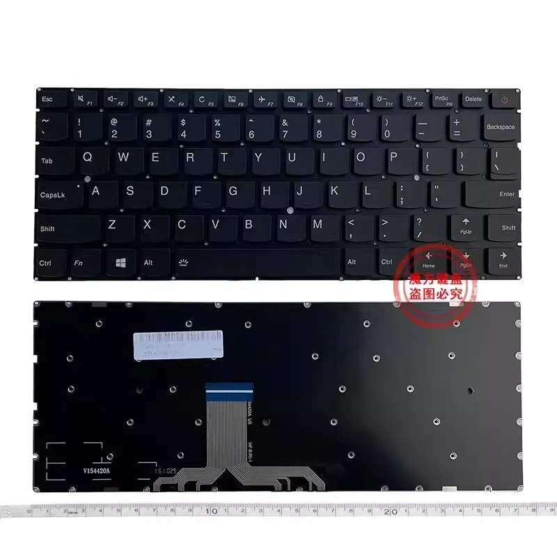 New US Keyboard for Lenovo Ideapad 710S-13IKB 710S-13ISK 510S-13ISK 510S-13IKB XiaoXin Air 13 AIR13 Pro 710-13ISK