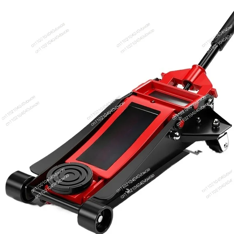 Large horizontal hydraulic 3 tons 4 tons jack double pump auto repair car SUV truck