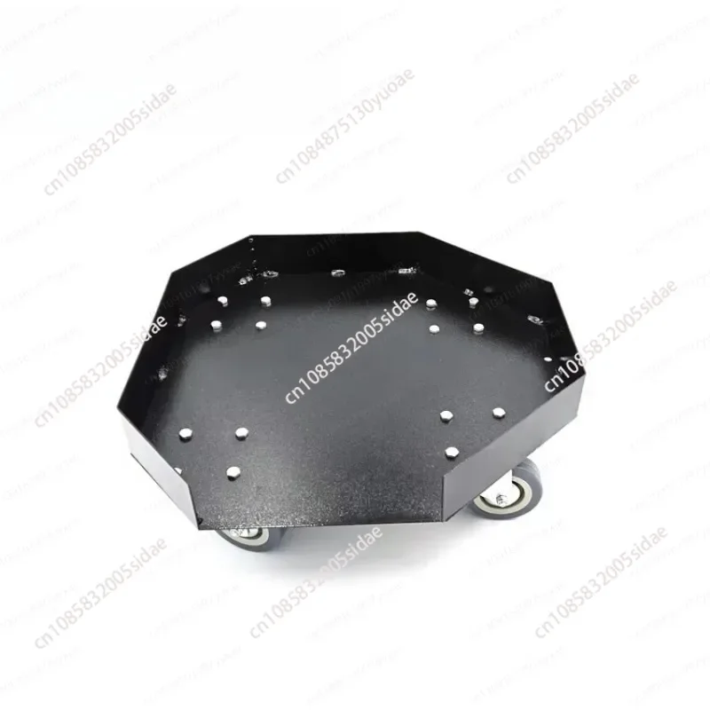 Professional Stage Heavy‑Duty Casters, Dry Ice Machine Skid Plate Accessory, Silent Mobile Platform Cart