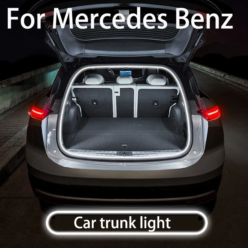 For Mercedes Benz CLA CLB CLE CLS GLA GLC GLE A B C E S EQA EQC EQB Car trunk light Car trunk lighting modification