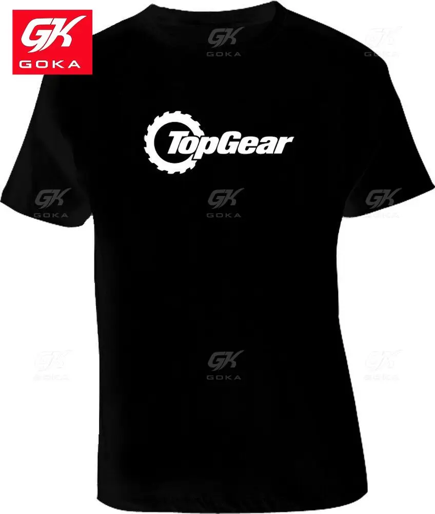 Top Gear Driving Retro T Shirt Graphic T Shirts Mens Clothing Cotton Tees Vintage Tops Printed Tee Classic Unisex Tshirts