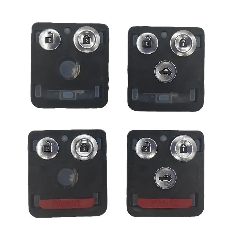 Remote Car Key Shell Case Pad For Civic Accord Jazz CRV HRV CRZ TL TSX ZDX RSX 2/3 Button Pad Fob Accessories