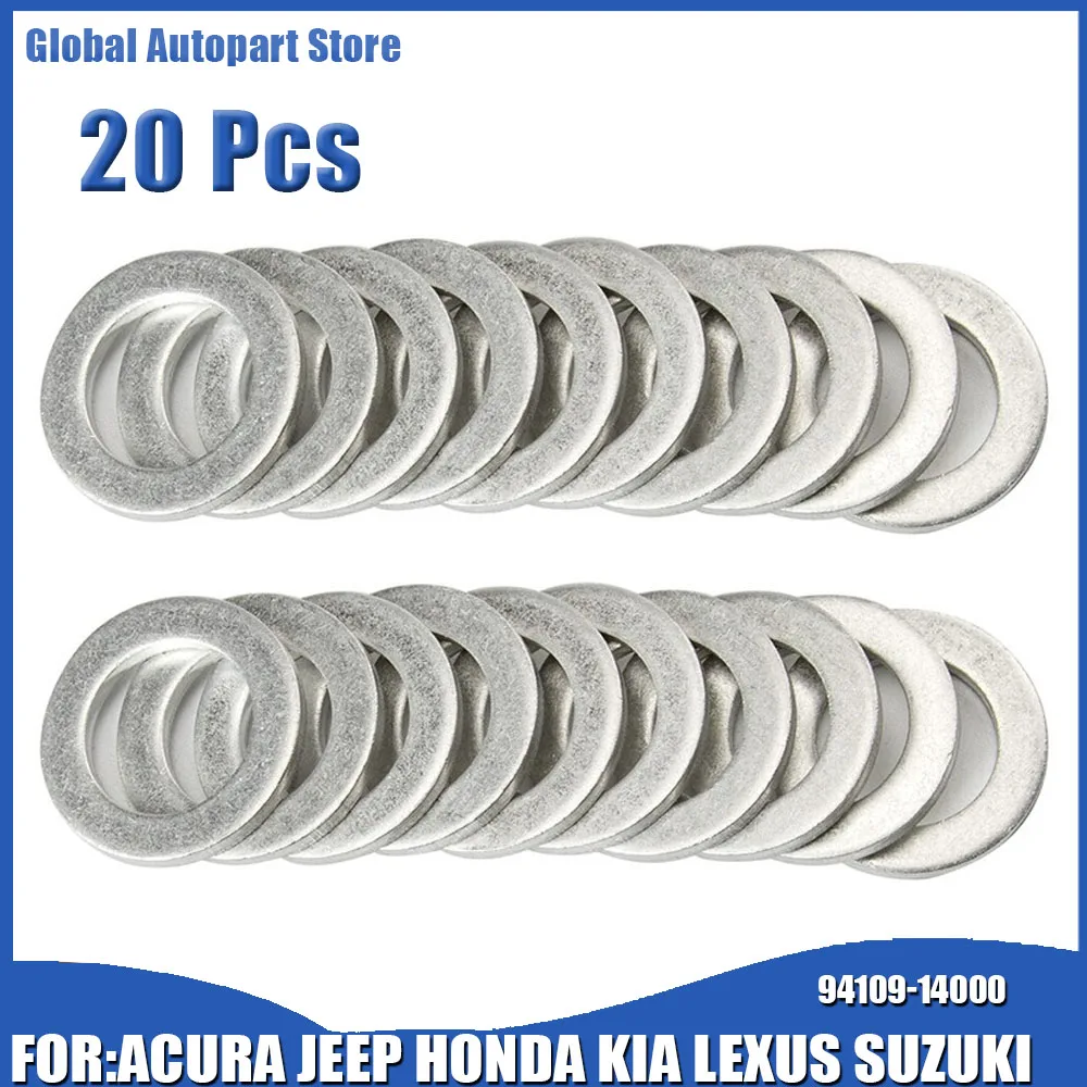 

20 шт. шайба для слива масла 94109-14000 для ACURA для CHEVROLET LUV для EAGLE PREMIER для HONDA для ISUZU JEEP KIA LEXUS