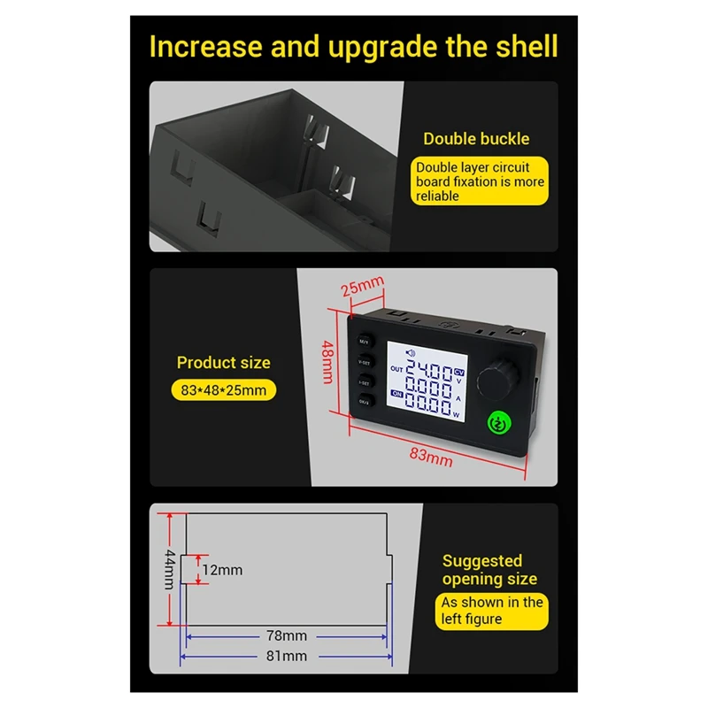 New Sk150pro 40V8A 150W High Power Buck-Boost CNC Power Supply Charging Module Third Generation