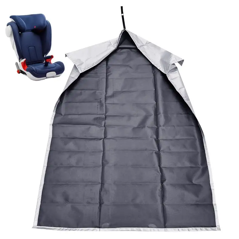 Pare-soleil de siège de voiture pour enfants, housses de siège de voiture pliables, housse de protection contre la chaleur, capuchon de poussette pour enfants, capot solaire, outils de voiture