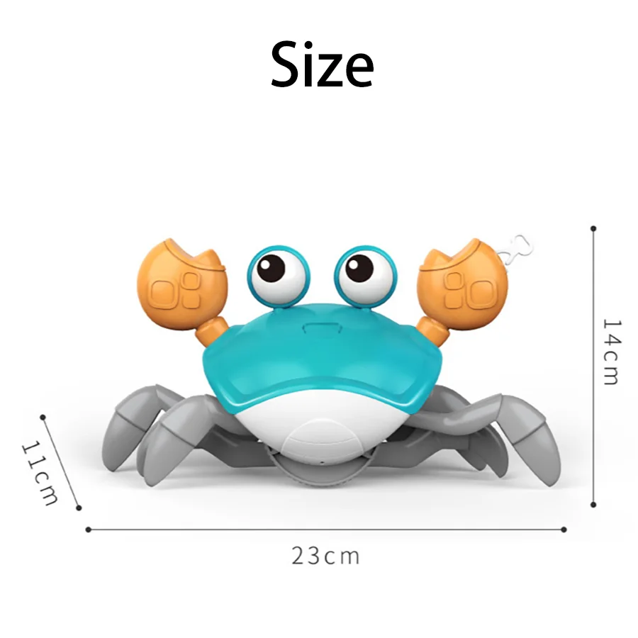 يمكن سحب ألعاب الأخطبوط على شكل سرطان البحر للأطفال والسباحة