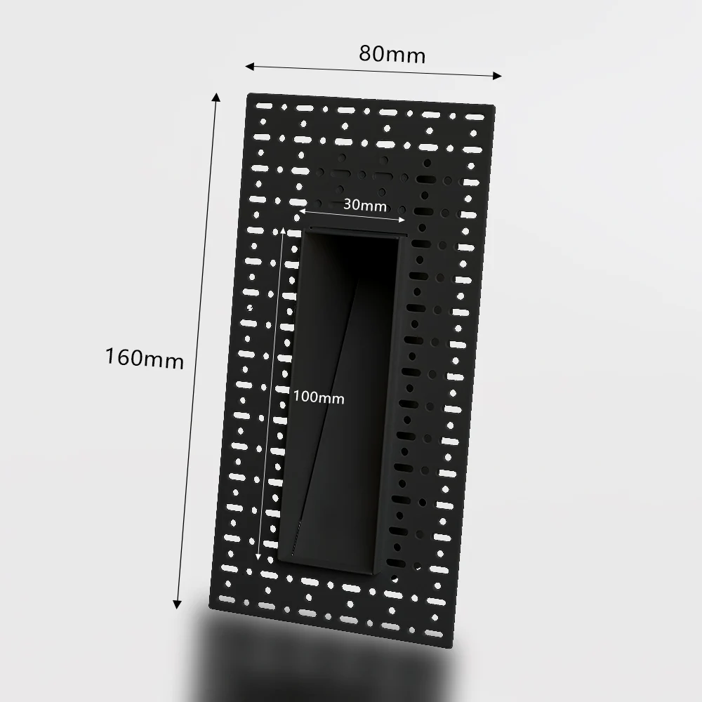 SANDIY Sensor Wall Light Aluminum White/Black 9