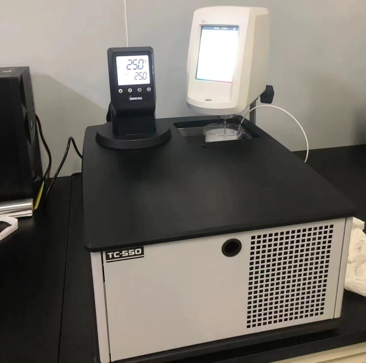 Testador de viscosidade rotativo Brinell com display digital automático DV2T