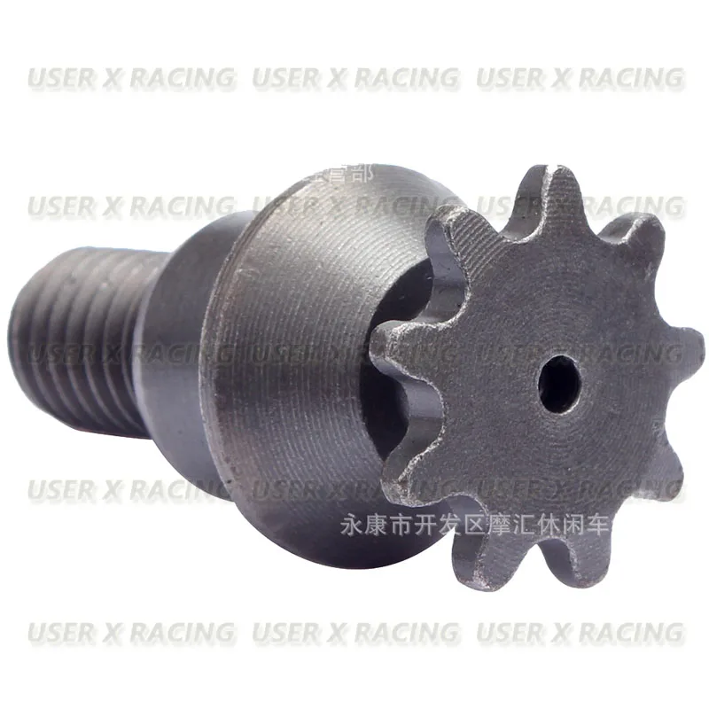 USERX Universal Motorcycle Gearbox sprocket transmission wheel 9 teeth 25H For ATV 45 47 49cc High quality and durability