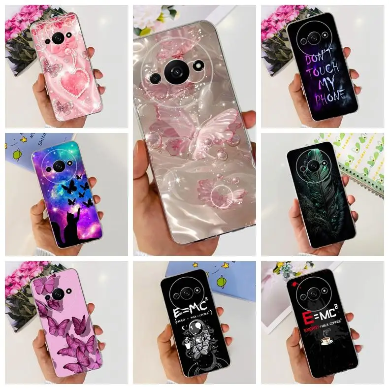 For Xiaomi Redmi A3 Case RedmiA3 Soft TPU Silicone Cover 6.71