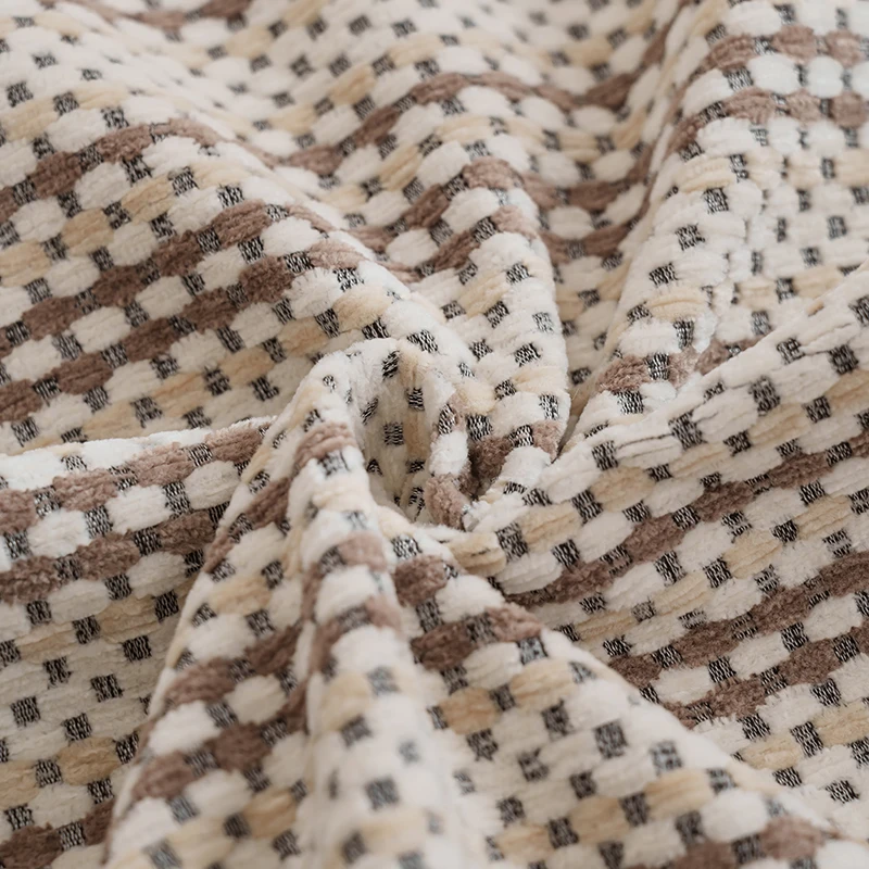 وسادة أريكة لغرفة المعيشة غير قابلة للانزلاق على الطراز الأمريكي للفصول الأربعة منشفة أريكة عالمية شريط منزلي على شكل حرف L أريكة 1/2/3/4 مقاعد #6