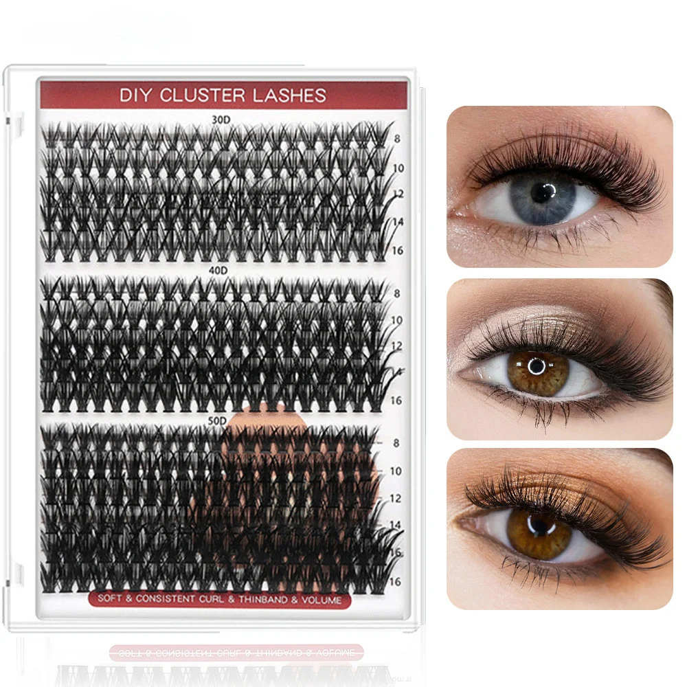 

False Eyelashes 12 Rows 30/40D Mix False Eyelashes Getting Started Easy One Minute Out Mixed Sizes