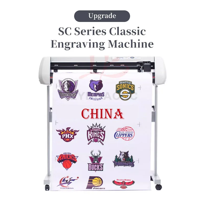 Advertising engraving/ Die-cutting/lettering machine Edge patrol function Suitable for self-adhesive cutting Product decoration