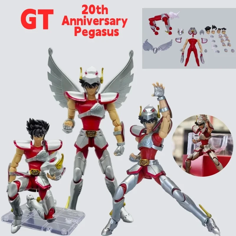 

In Stock GT Saint Seiya Early Pegasus Bronze Five Saints 20th Anniversary Special Color Version Saint Cloth Myth Action Figure