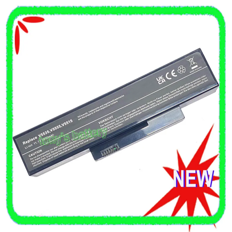 6Cell Battery For Fujitsu Siemens Esprimo Mobile V5515 V5535 V5555 FOX-EFS-SA-22F-06 FOX-EFS-SA-XXF-06 EFS-SS-22E-06