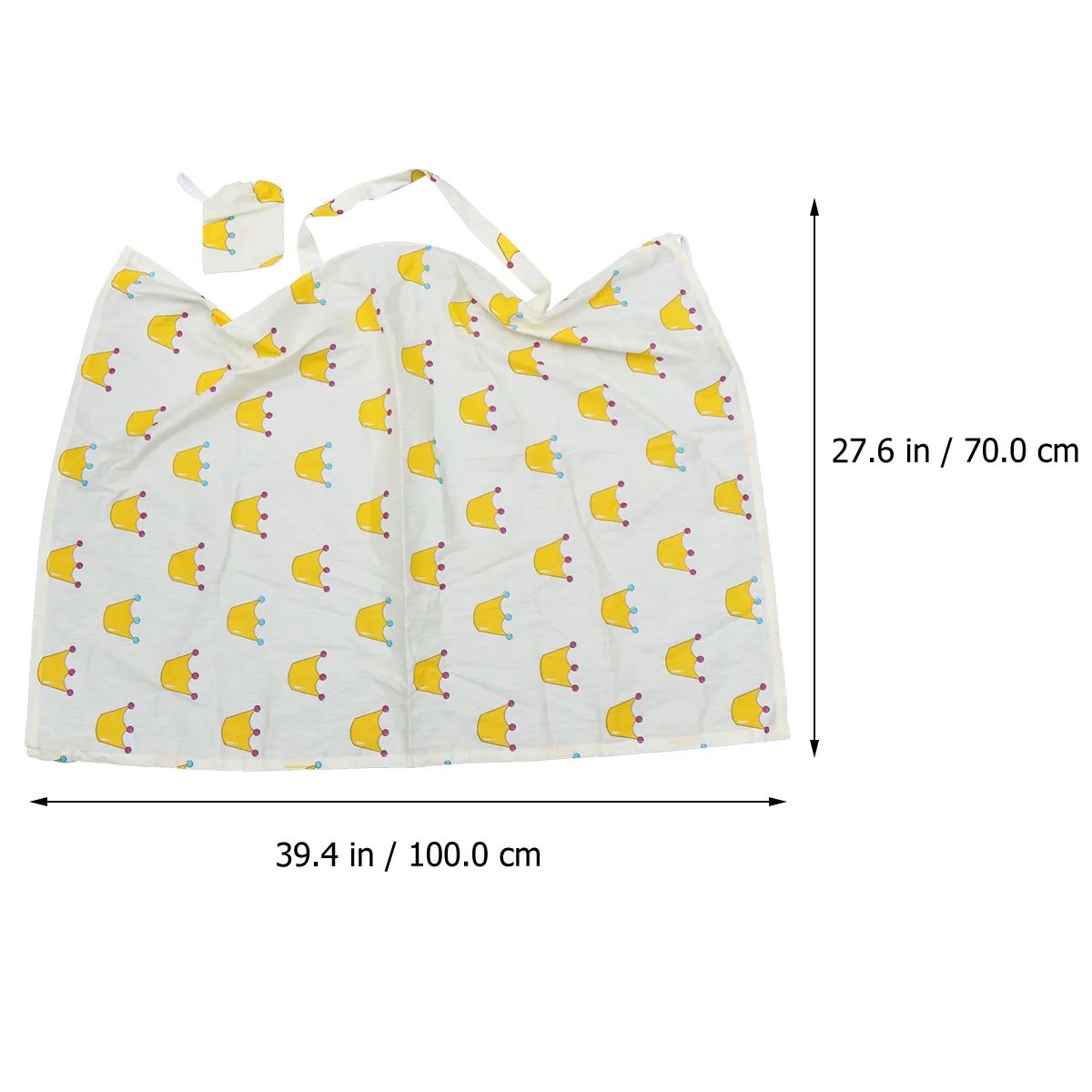 Copertura per l'allattamento al seno sciarpa per l'allattamento al seno seggiolino per l'allattamento per bambini carrello bambino