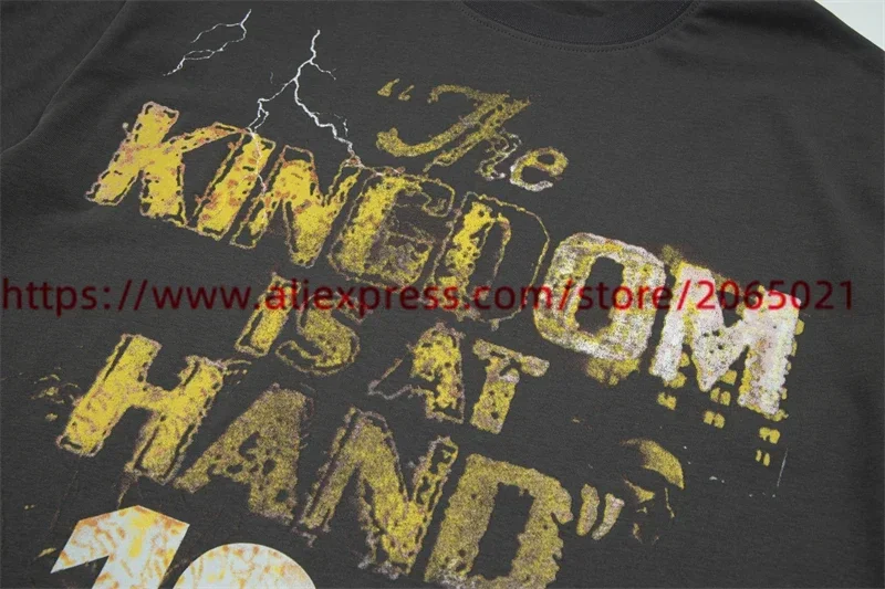 تي شيرت رمادي عتيق للرجال والنساء ، أعلى تي شيرت RRR123 ، أفضل جودة ،