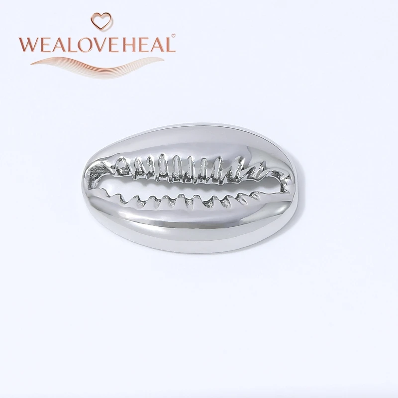 Glatte 18K vergoldete Messing-Kaurimuschel-Abstandsperlen, hochwertige Strand-Charms für DIY-Armbänder, Halsketten und Schmuckherstellung – Detail 20