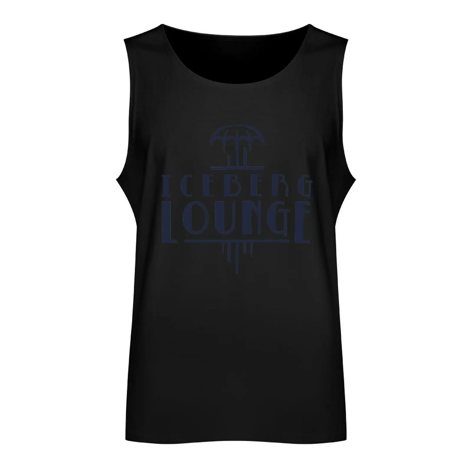 Iceberg Lounge Tank Top vests for men cool things anime gym bodybuilding t-shirt