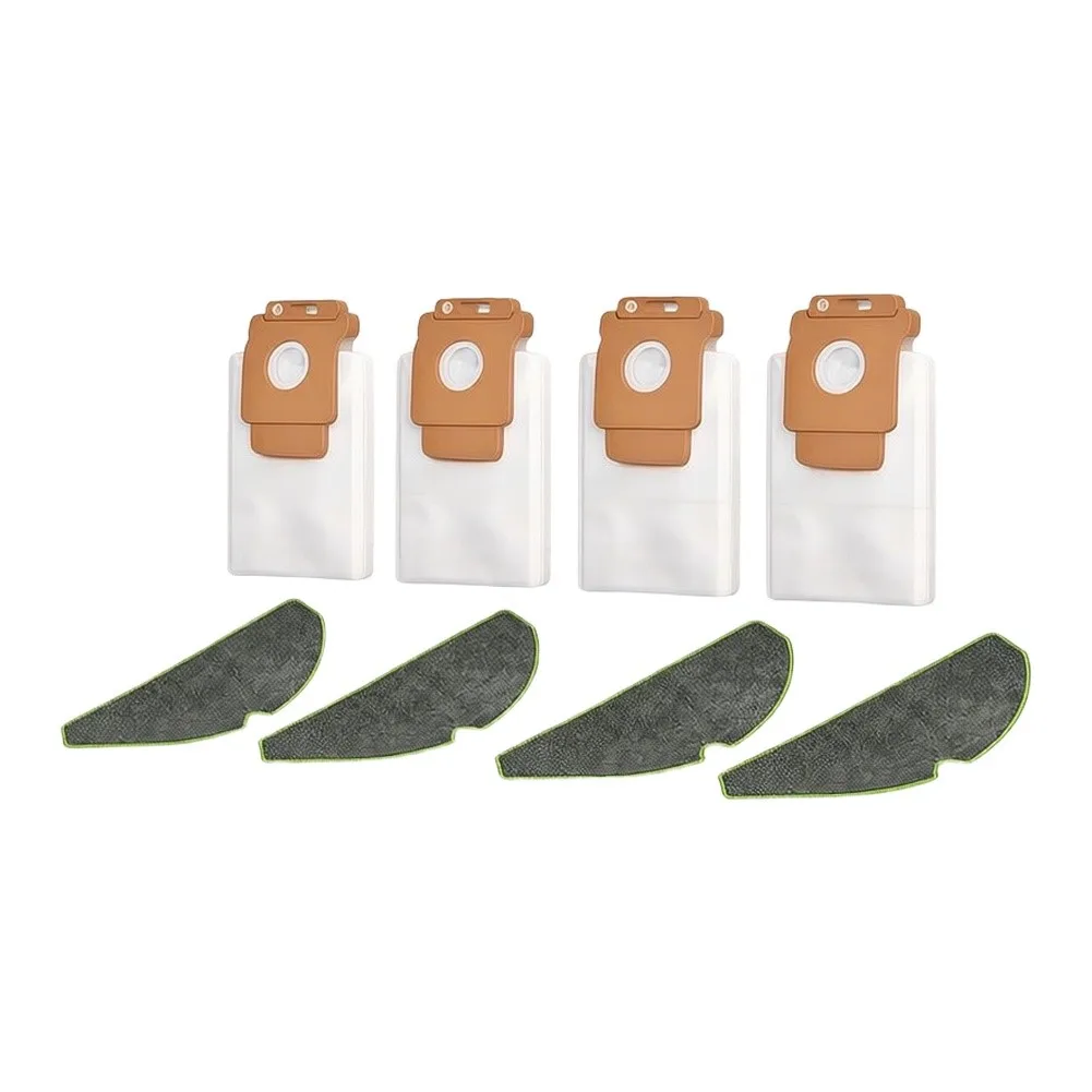 8pcs-microfiber-mop-pads-dust-bags-for-roomba-115-plus-25l-auto-empty-station-replacement-parts-vacuum-cleaner