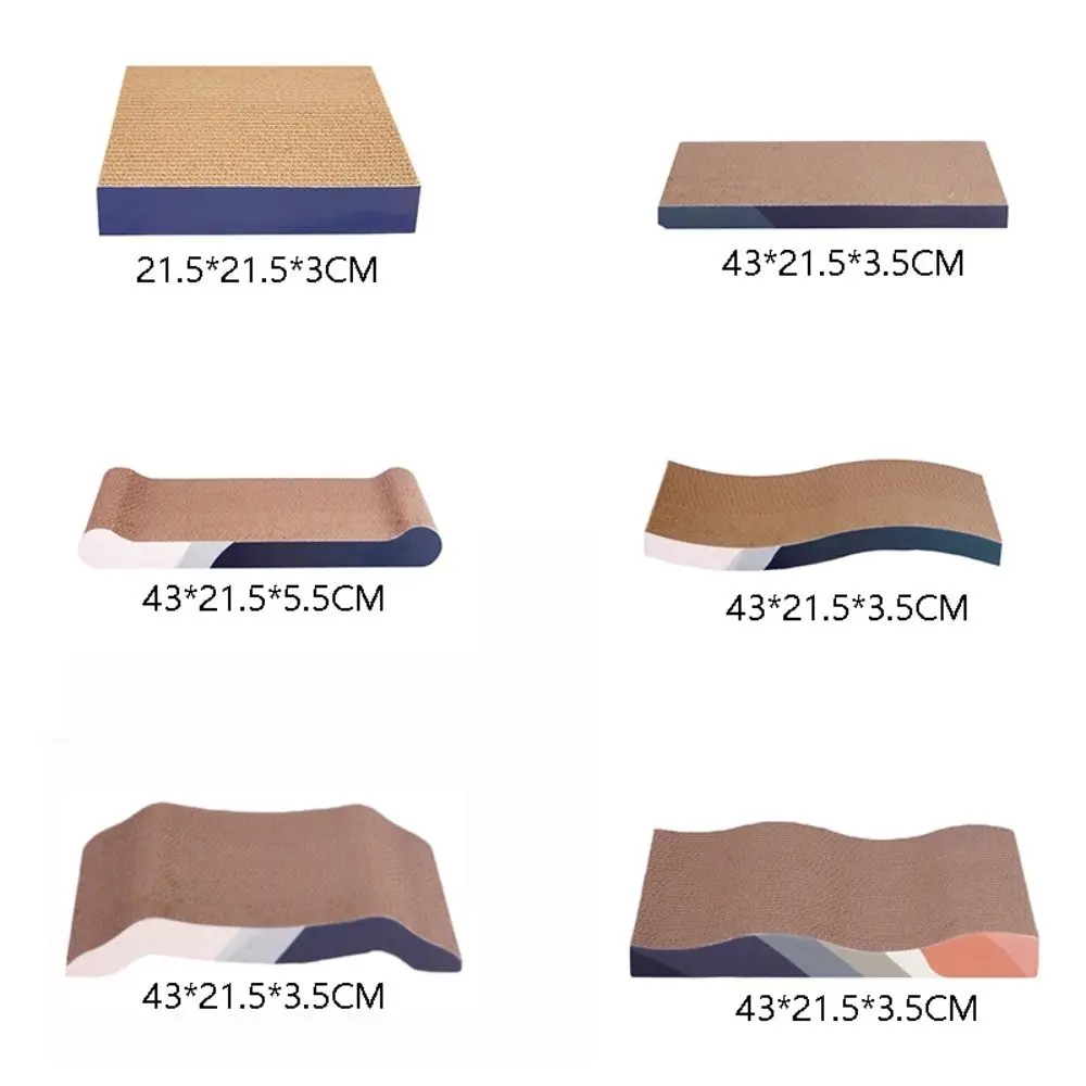 Corrugated Paper Cat Scratcher Cardboard Anti-scratch Wear-resistant Cat Claw Grinder Cardboard No Slag Cat Scratching Board - Image 6