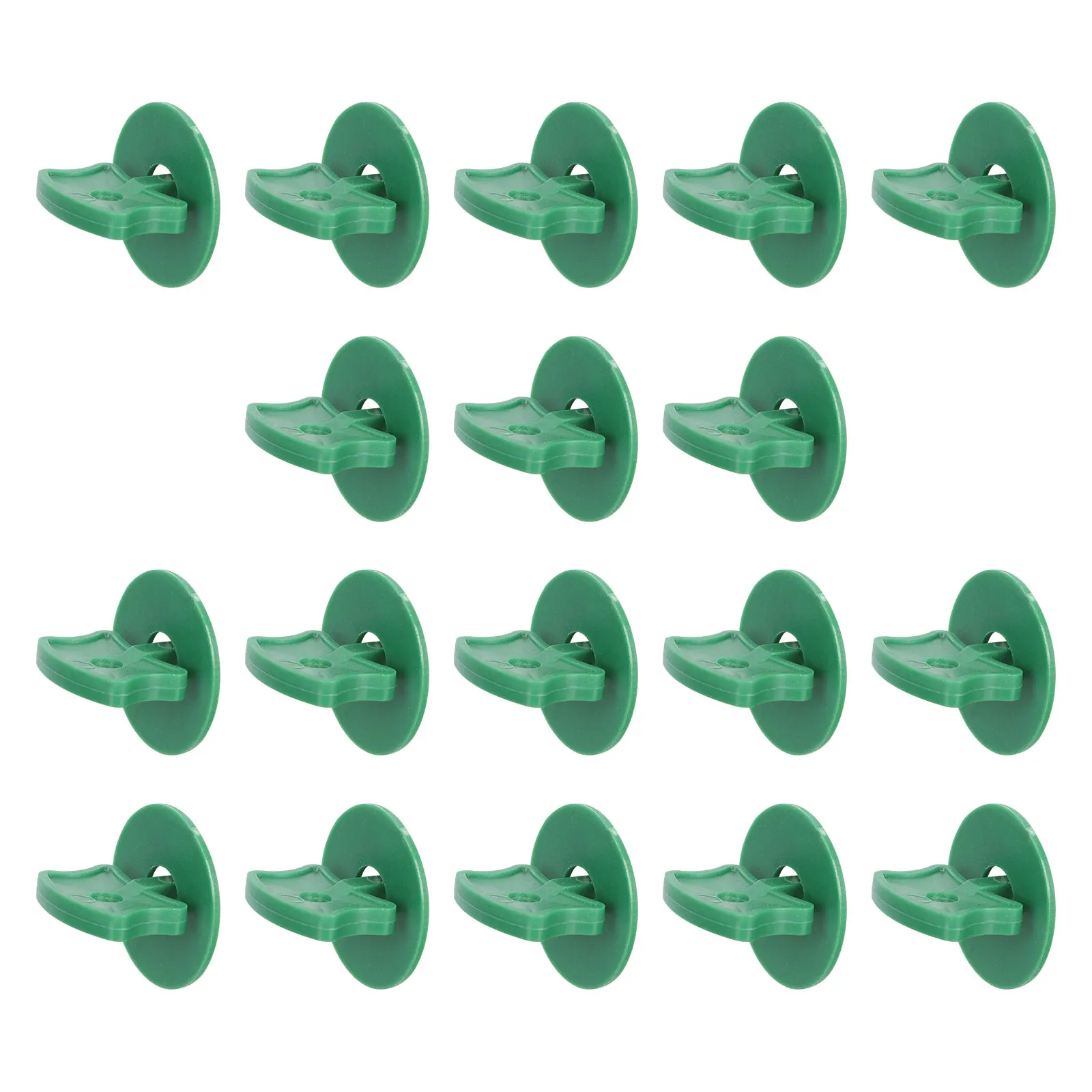 

50 Pcs Greenhouse Fixing Buckles Durable Plastic Garden Accessories Lightweight Reusable Plant Bracket Net Connector