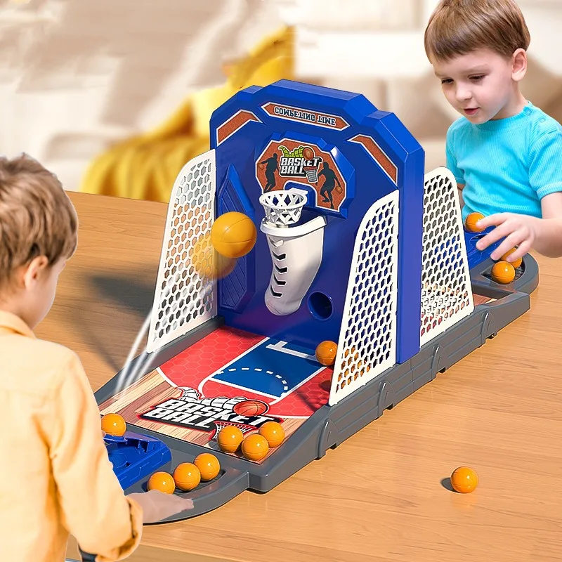 

Desktop Basketball Game Toys 2-Player Fun Table Arcade Games Parent-child Interactive Game Toys Kids Puzzle Race Toys Indoor